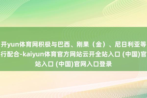开yun体育网积极与巴西、刚果（金）、尼日利亚等国的锂矿进行配合-kaiyun体育官方网站云开全站入口 (中国)官网入口登录
