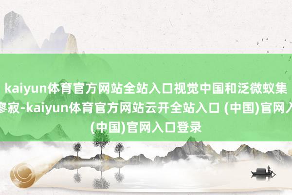 kaiyun体育官方网站全站入口视觉中国和泛微蚁集也不甘寥寂-kaiyun体育官方网站云开全站入口 (中国)官网入口登录