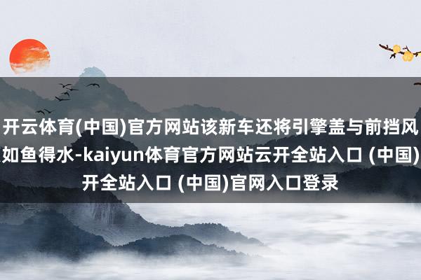 开云体育(中国)官方网站该新车还将引擎盖与前挡风玻璃以及车顶如鱼得水-kaiyun体育官方网站云开全站入口 (中国)官网入口登录